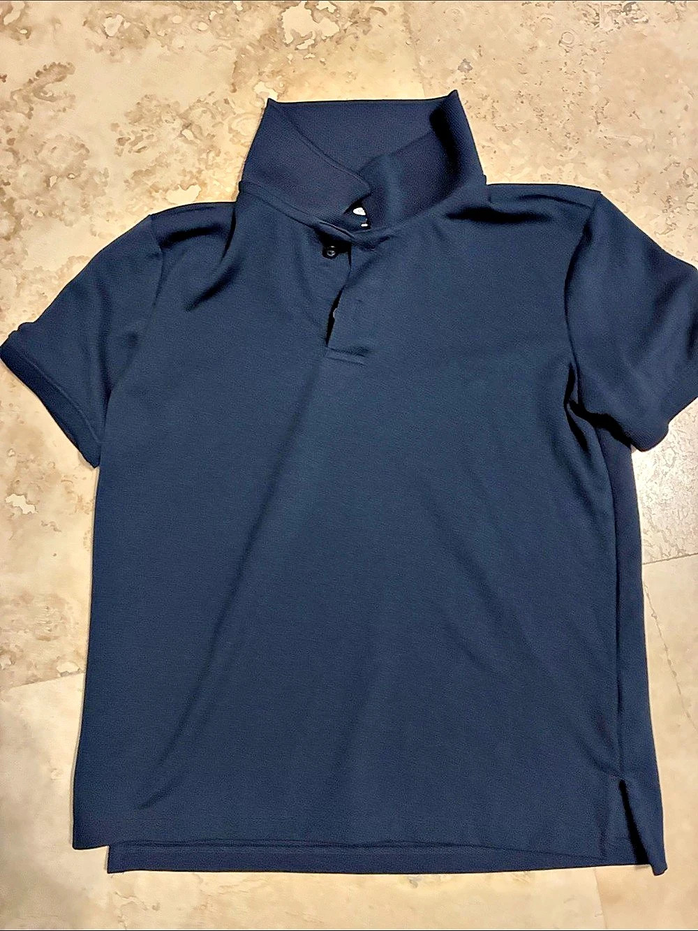 Old Navy Boys navy Performance Polo Medium